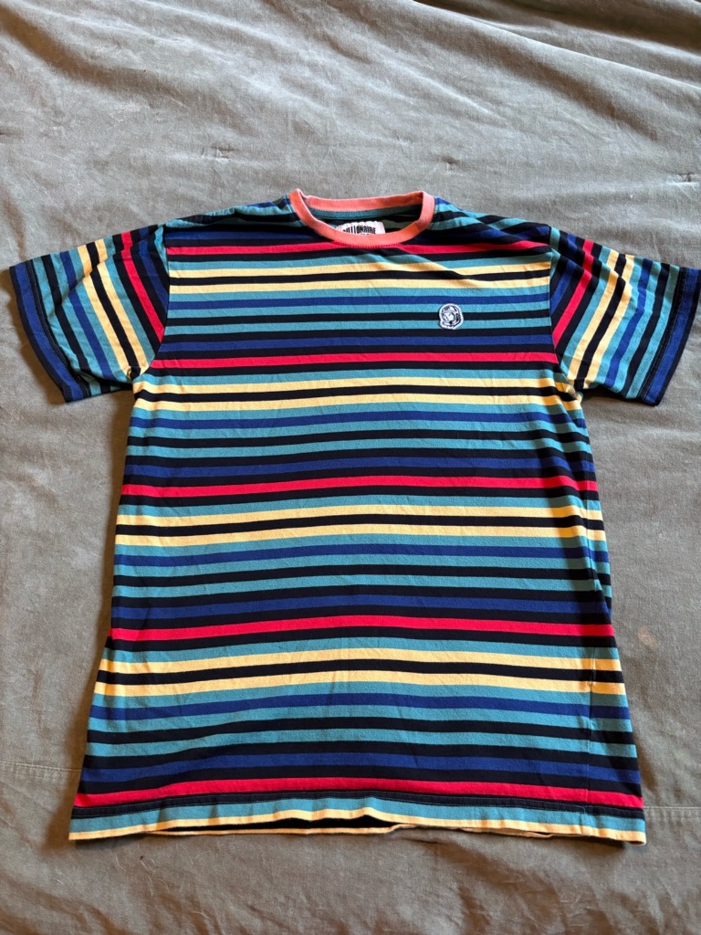 Billionaire boys club striped shirt size medium!